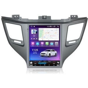 9 inch touch screen multimedia speler bluetooth autoradio voor Hyundai Tucson 2016-2018 Android 12.0 Car Stereo gebouwd carautoplay ondersteuning stuurwielbediening wifi 4g gps navigatie (Size : TS5