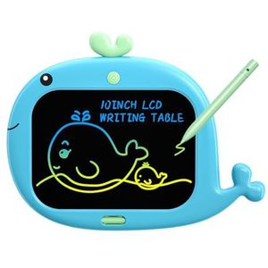 Tekentafel voor kinderen, 10-inch herbruikbare en uitwisbare elektronische tablet voor kinderen Doodling, Schrijfaccessoires voor woonkamer, slaapkamer, kinderkamer, kleuterschool, auto Aokley