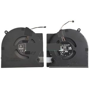 CPU GPU-koelventilator voor Razer voor Blade 14 RZ09-0482 RZ09-0508 2023 2024 Notebookkoelerradiatorventilatoren FQFJ FQFK DFS5K12B05F75A DC5V(CPU GPU fan)