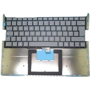 Laptoptoetsenbord voor Microsoft Surface 13,5'' 1769 US/UK/Duits GR/Zwitsers SW/PO Grijs G672819NW G69220FDB 002L15K66LHC01(United Kingdom UK)