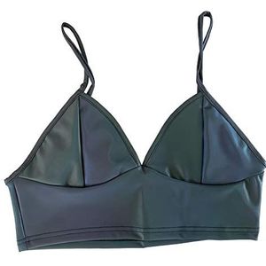 Reflecterende Regenboog Vest Vrouwen 2019 Glanzende Rave Top Camis Festival Outfit Basic Top Zomer Vrouwen Rave