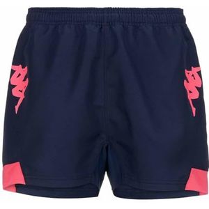 Kappa - Salento Stade France Paris 23/24 shorts voor heren, Blauw, roze., S