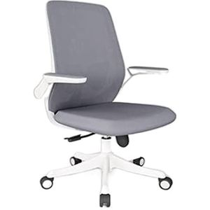 Bureaustoel Werkkruk Kantoor Recliner Gaming Bureaustoel Ergonomische Hoge Rug Computer Bureaustoel Executive Taak Draaistoel Mesh Stoel Managersstoel(Color:A-Gray)