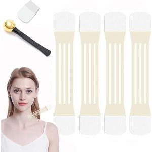 SIAMZYWV Celestica Instant Neck Tape, Celestica Neck Tape, Celesticaco hals Instant Lifting & Firming Onzichtbare tape, voor nek gezicht kaak (1 set, 20 stuks)