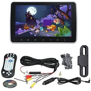 Draagbare dvd-speler voor videospelers op hoofdsteunen in auto's Dvd-speler 10.1 Inch Auto Video Spelers Draagbare MP5 Lcd-scherm Hoofdsteun Touch Knop Gaming Monitor HDMI USB SD FM IR Luidspreker met