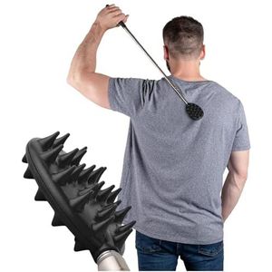Cactus Telescopische rugkrabber voor mannen en vrouwen, 29 inch lange rugkrabbers voor volwassenen, ideaal cadeau voor vader en moeder, dubbelzijdige rugkrabber uitschuifbaar en jeukverlichter voor