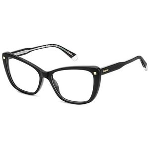 POLAROID Womens PLD D542 Prescription Eyewear Frames, zwart, 56