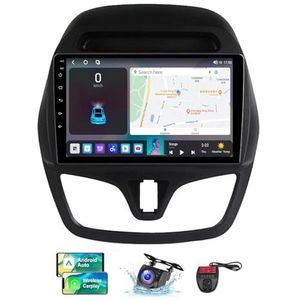 Android 13 GPS-Autoradio voor Chevrolet Spark Beat 2015-2018 9 inch Touchscreen met BT 5.0/SWC/FM RDS DAB+ Radio/Carplay Android Auto/DSP Video Stereo Speler + DVR Achtercamera(NF-7)