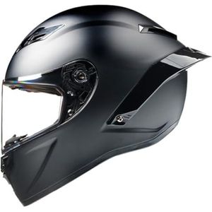 Motorhelm DOT/ECE-Gecertificeerde Integraalhelm Met Zonneklep Helm Scooter Bromfiets Bromfietshelm Modulaire Integraalhelm Voor Dames En Heren A,S/55-56CM