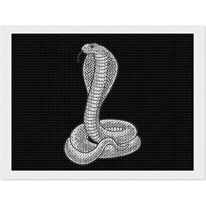 Cobra-Snake Diamond Art Volledige Boor Diamant Foto Schilderij Kits voor Thuis Muur Decor 30 cm x 40 cm