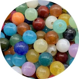 6/8/10MM Acryl Kralen Ronde Vorm Cloud kralen Losse Spacer Kralen Voor Sieraden Maken DIY Charms Armband Ketting Accessoires-24-8mm 50 stuks