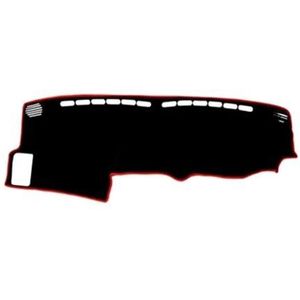 Auto Dashboard-afdekmat Voor CR-V Voor CRV 2002-2006 Dashboardhoes Mat Pad Anti-reflectie Dashboard Zonnescherm Bescherming Tapijt Vloerkleed Dashmat Dashboard Light Proof Pad(Black(Red Edge) RHD)