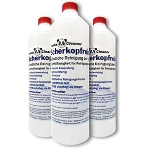 PandacLEANER scheerkopreiniger 1000 2000 3000 ml - navulvloeistof voor reinigingscartouches | Het voordelige alternatief | geschikt voor bruin CCR & standaard cartridges