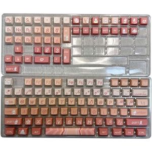 PLCPDM Toetsenbord Keycaps 120 toetsen Kleur Dier Thema Engels Keycap Warmte Gesublimeerd Keycap Voor 64/96/104/108 Layouts
