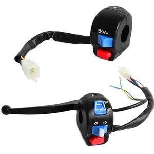 Motorfiets Stuurschakelaar Linkerlichtschakelaar Remhendel Voor GY6 50 150 Scooter Bromfiets ATV Voor 22 Mm Stuur