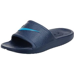Nike Kawa Slide (GS/PS), sneakers, Middernachtblauw, laserblauw, 38.5 EU