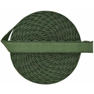 BH-band elastische band 3/8 1/2 5/8 10mm 13.0mm 15mm Nylon schouderband Lingerie naaien rand 50 100 Yard rol-militair groen-10mm-100 Yards