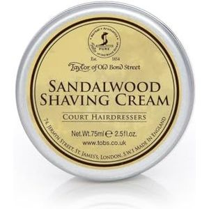TAYLOR OF OLD BOND STREET Scheercrème sandelhout, 60 ml