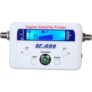 Digitale Satellietzoeker Satellietsignaalmeter Mini Digitale Satellietsignaalzoekermeter LCD-scherm Digitale Satellietzoeker Gebruiksvriendelijk