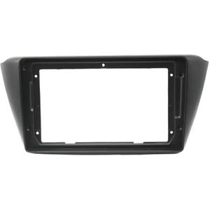 Voor S&koda Voor Fabia Voor Rapid 2015 2016 2017 2018 Autoradioframe 9 Inch Fascia-adapter Dashboardmontagepaneelkit Auto Fascia Radio Paneel(Black)