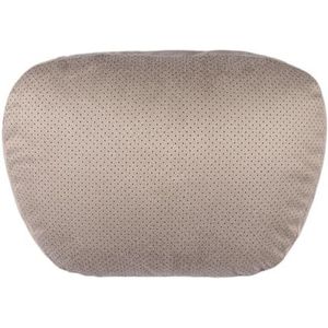 S-Klasse Auto Hoofdsteunen Lendenkussens Nekbeschermingskussen Suède Rugleuningkussens Auto Accessoires(Brown A)