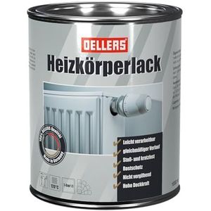 Radiatorverf | Radiatorlak | verf van bewezen kwaliteit | Hoge dekking en productiviteit | Temperatuurbestendig | Lange kleurechtheid, kras- en slijtvast, vuil- en stofafstotende kleur, 1 Liter RAL 7016 antraciet