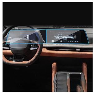 Displaybeschermfolie Voor Changan Voor Hunter K50 2025 12,3"" Krasbestendige Geharde Auto Navigatie Schermbeschermer Met Transparante Vlekfilm(Navigation Film+Instrument Panel Film)