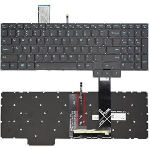 Amerikaans Russisch Spaans Laptoptoetsenbord voor Lenovo voor Legion 5 pro 16ITH6 16ACH6H 16IAH7H 15ACH6 17ACH6(US Blue Word Light)