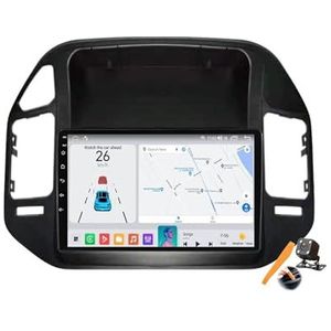 Zwart,M6 Pro2,YLOXFW Android 15.0 Autostereo Vervanging voor Pajero V73 V60 2004-2011 Radio GPS Sat Navi 9'' Cartablet Multimedia Video Player FM BT Ontvanger met 4G WiFi Android Auto Carplay