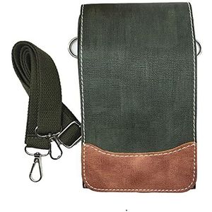 Een kapper, een heuptas, PU leren schaar holster tas for 8 stuks salongereedschap(C)