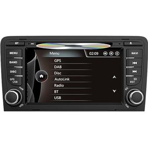 Autoradio Multimedia Navigatie 7inch 2 Din Autoradio Stereo DVD RDS DAB+ Eenvoudig Te Installeren(With camera)