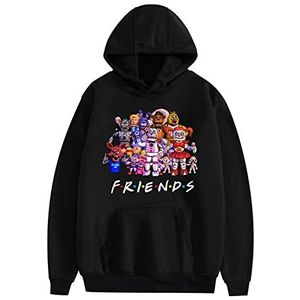 Anime Five Nights at Freddy's Hoodie 3D Print Vijf Nacht FNAF-vrienden sweatshirt voor dames en heren FNAF Hoodie Sweatshirt Grappige Hoodie met Pocket Jacket XXS - 4XL, Type4