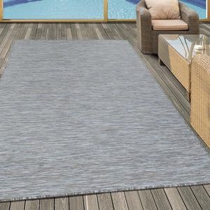 Muratap Buitenkleed Mambo Sisal Taupe - Laagpolig Vloerkleed voor Binnen en Buiten, Tuin, Balkon, Terras Onderhoudsvriendelijk Tapijt - Maat: 150x80 cm