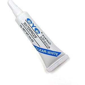 Eyelash Glue Extreme Strong Hold Eyelash Glue Strongest Eyelash Adhesive for Long Lasting Individual Lash Extension(White) False Lashes