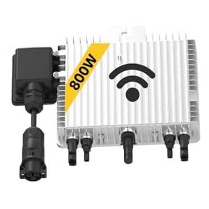 Deye (SUN-M80G4-EU-Q0), 800 W, upgrade-compatibele wifi-omvormer met relais