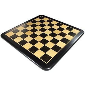 Verzamelbaar palissander houten schaakbord zonder stukken - Passende houten en messing schaakstukken schaakstukken schaakstukken apart verkrijgbaar door het merk StonKraft (21 x 21)