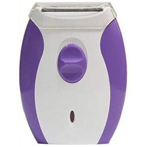 Epilator, ontharing voor vrouwen, elektrisch scheerapparaat en haartrimmer, oplaadbare draadloze epilator (paars)