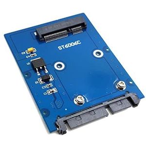ChenYang slanke mini-PCI-E mSATA-SSD naar 6,35 cm SATA 3.0 22-pins HDD-adapter harde schijf PCBA