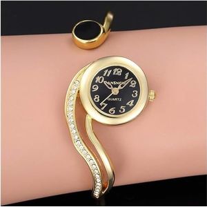 Armbandhorloges Dames quartz polshorloge Roestvrij stalen horloges Luxe polshorloges Elegante trendy horloges Gemakkelijk af te lezen