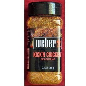 Weber Kick N' Chicken Seasoning 7.25 oz (Pack of 3)