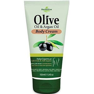 Herbolive Lichaamscrème met arganolie, per stuk verpakt (1 x 150 ml)