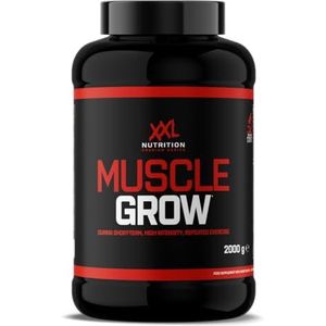 XXL Nutrition - Muscle Grow - All-In-One Post Workout Supplement - Eiwitten, Creatine, Koolhydraten & Vitamines - Tropical - 2000 gram