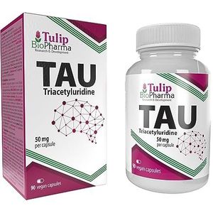 Tau (triacetyluridine) 50 mg 90 veganistische capsules, getest in laboratorium van derden, supplement met hoge sterkte