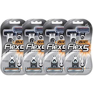 BIC Flex 5 Men's Disposable Razor, 8-Count