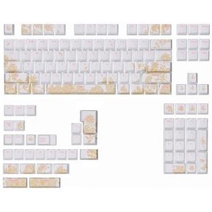 STBQHG Dikke Keycap Set Dubbele Shots Backlit Keycaps Sublimaties voor Mechanische Toetsenbord Keycap Speciale Borduurwerk