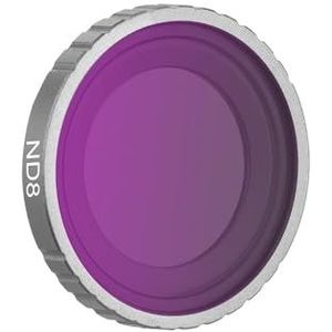 BRDRC Lensfilters Set for Insta360 GO 2/GO 3 Actiecamera ND4/8/16/32/64 Glas met neutrale dichtheid HD Optische Kit Accessoires (Color : ND8)