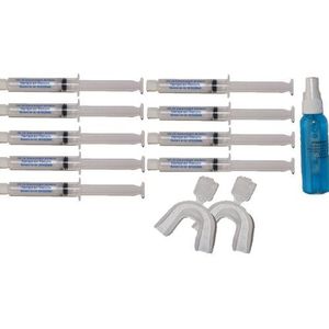 90 ml * 9 x 10 ml *carbamide-peroxide 0% tandbleekgel sets + 60 ml vlekverwijdering spray * home bleaching* Made in USA * tandwitgel 2 mondstukken gratis