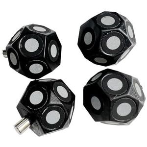 3D-scanmarkering, Draagbare 3D-scanner Magnetische Bol Magnetisch Markeerpunt Zeer Reflecterend Markeerpunt Binnenring 6 Mm Buitenring 10 Mm voor 3D-scanner en optische tracking(10 pcs)