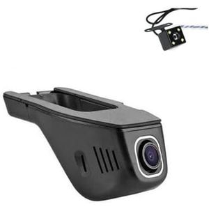 Auto Road Record WiFi DVR Dash Camera Rijvideorecorder Compatibel met Mazda 6 Atenza GH1 GJ1 GL 2007~2017(Front And Back)