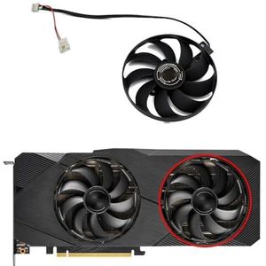90MM 4PIN T129215SU DUAL RTX 2060S EVO GPU-ventilator, voor ASUS voor DUAL-RTX 2080S 2080 2070S 2070 grafische kaartkoelventilator(B Fan)